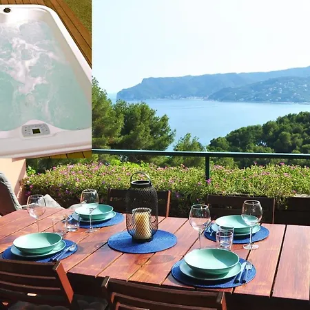 Spettacolare Vista Mare - Casa Con Jacuzzi Берджеджи