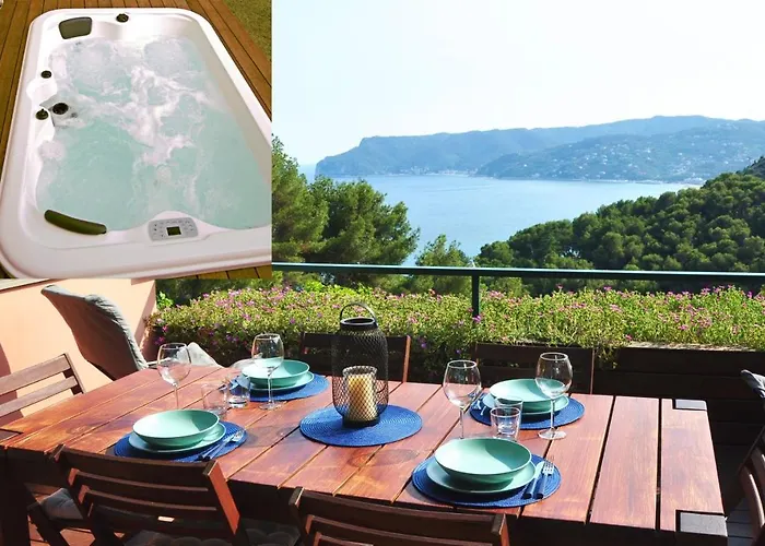 Spettacolare Vista Mare - Casa Con Jacuzzi ברג'ג'י