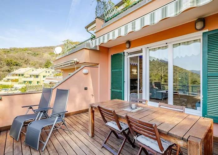 Spettacolare Vista Mare - Casa Con Jacuzzi 아파트 베르게지